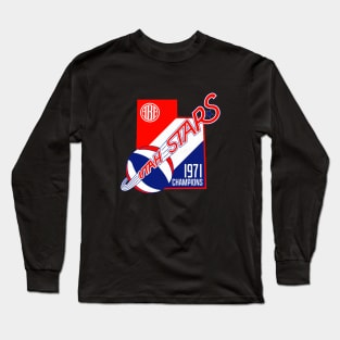 Classic Utah Stars 1971  Champs Long Sleeve T-Shirt